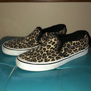 Leopard Print Vans!